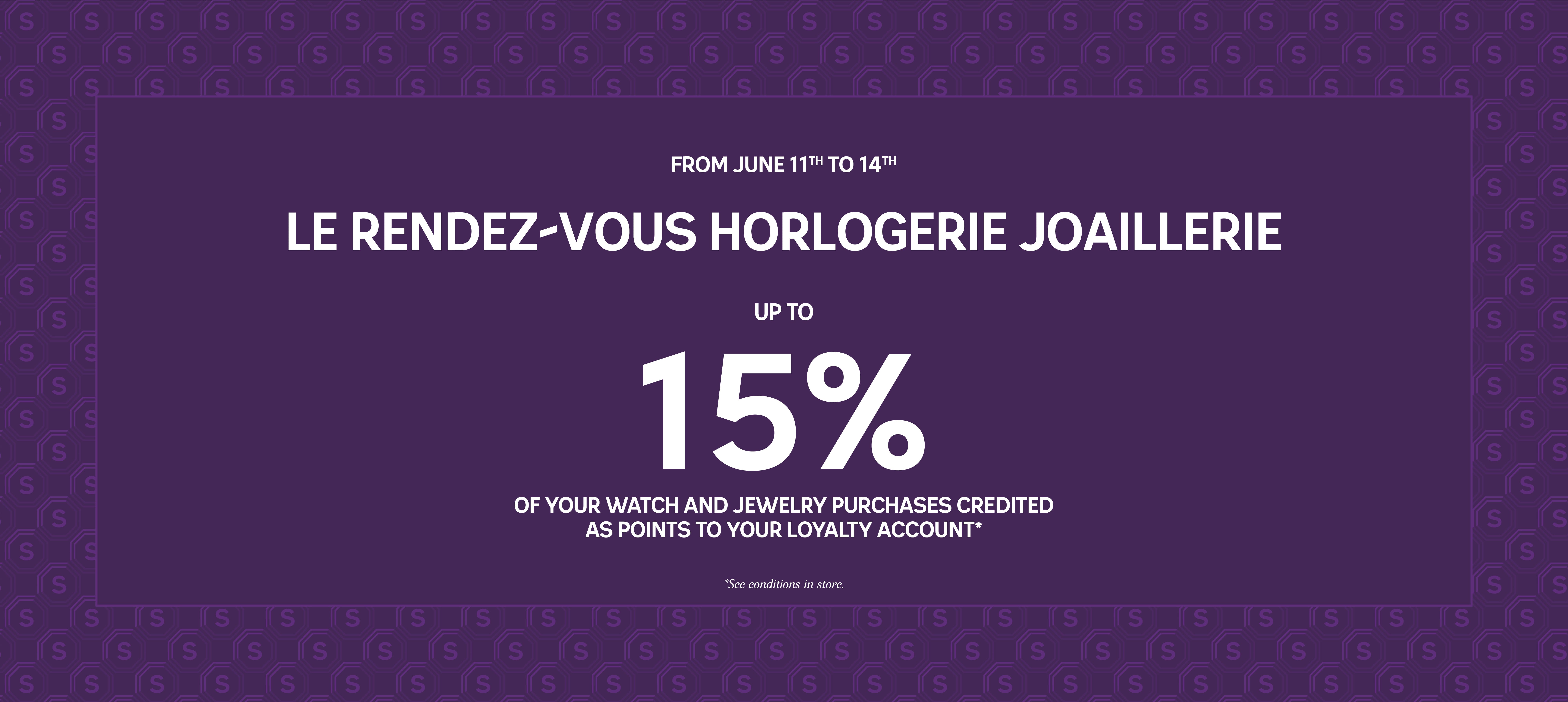 Rendez-vous horlogerie joaillerie - 